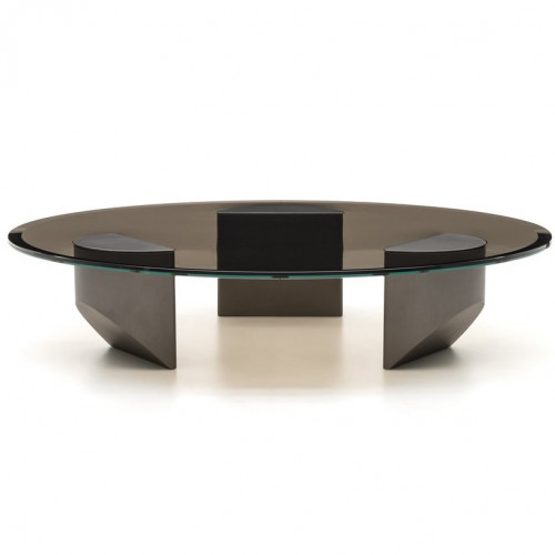 Wedge round coffee table