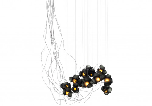 100.13 sculptural cable hanglamp