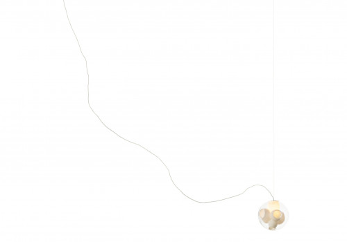 38.1V sculptural cable hanglamp