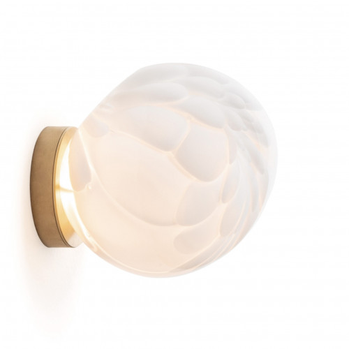 118s brass plafond- en wandlamp